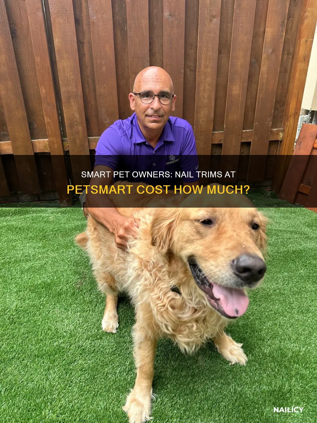 how much is a nail trim at pets smart