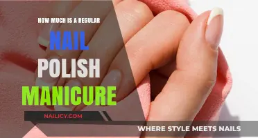 Regular Nail Polish Manicure Cost: Affordable Beauty for Your Nails