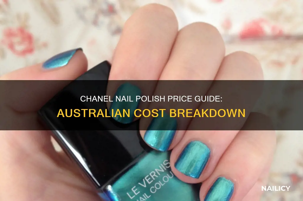 how much is chanel nail polish in australia