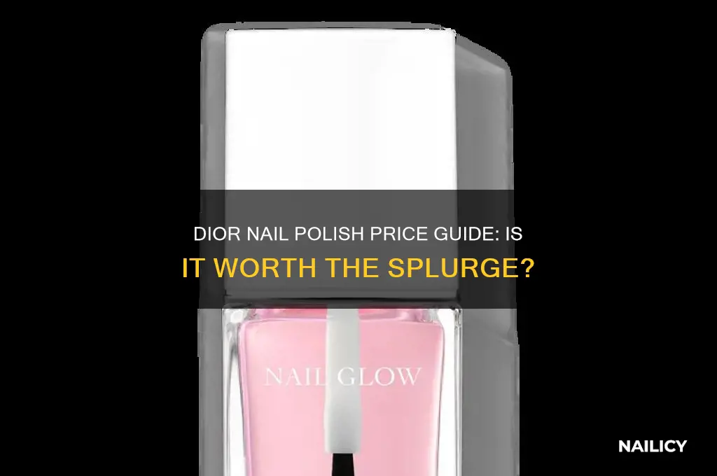 how much is dior nail polish