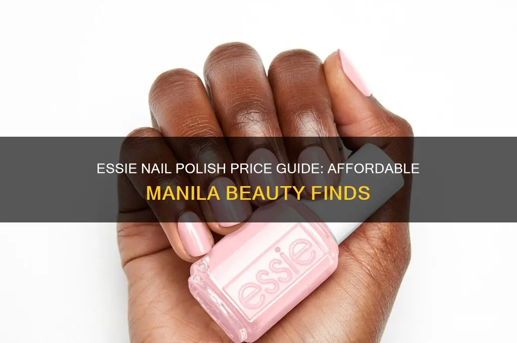 how much is essie nail polish in the philippines