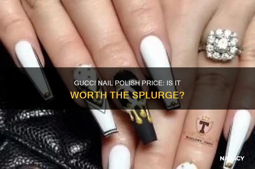 how much is gucci nail polish