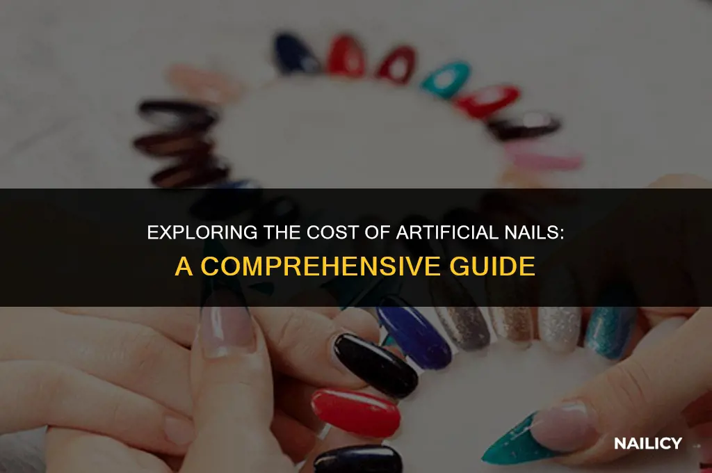 how much is it to get artificial nails