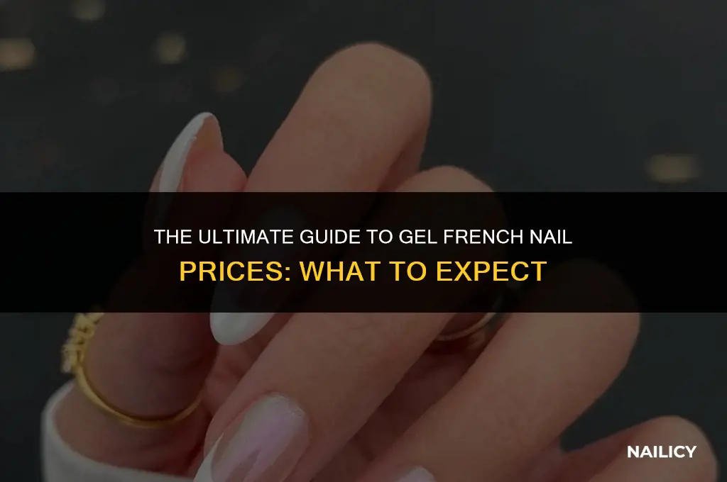 how much is it to get gel french nails