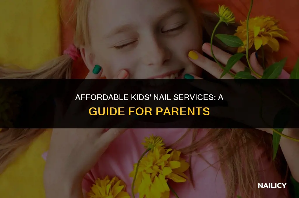how much is it to get kids nails done