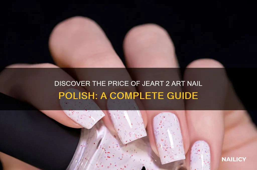 how much is jeart 2 art nail polish