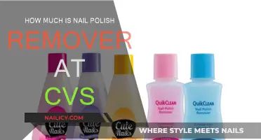Nail Polish Remover Prices at CVS: How Much?