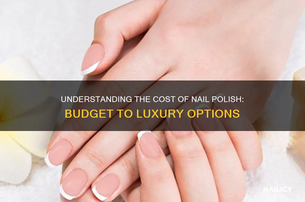 how much is nail polish