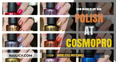 OPI Nail Polish Prices at CosmoProf: A Complete Guide
