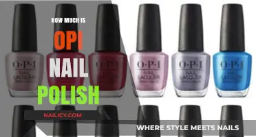 OPI Nail Polish Price Guide: Affordable Luxury for Your Manicure