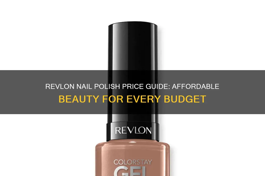 how much is revlon nail polish