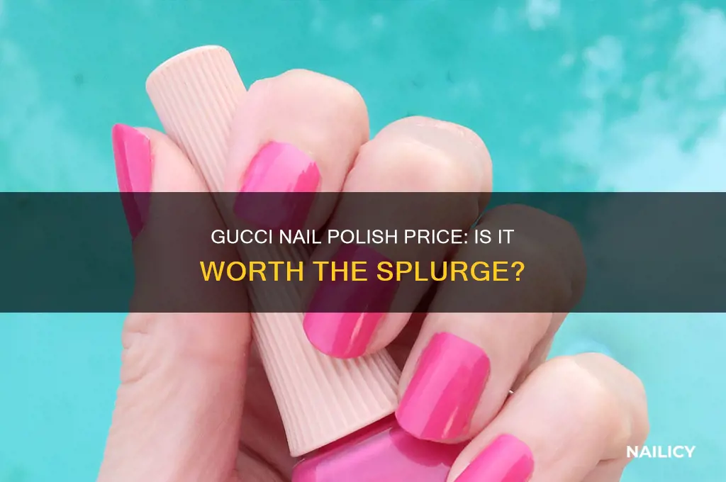 how much is the gucci nail polish