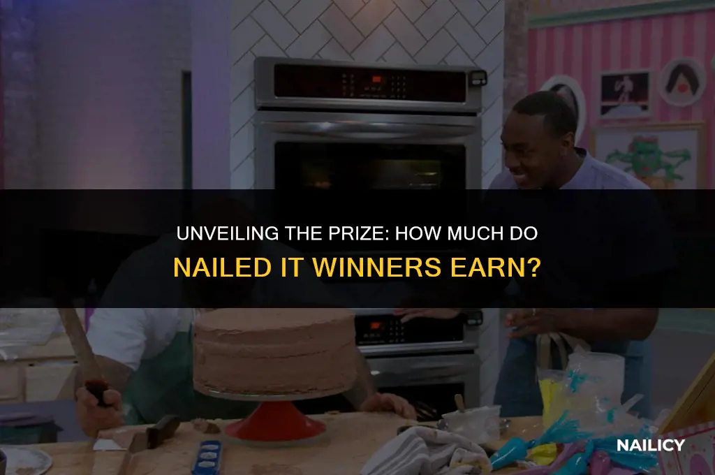 how much money do nailed it winners get