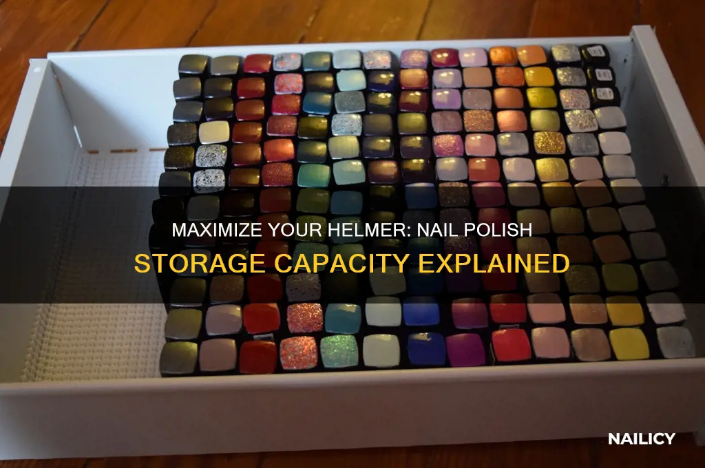 how much nail polish does a helmer hold