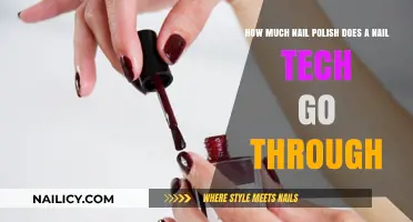 Nail Tech Essentials: Unveiling the Surprising Amount of Polish Used