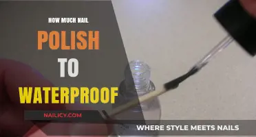 Nail Polish Waterproofing: How Much is Needed for Effective Protection?
