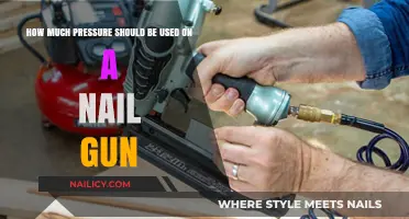 Mastering Nail Gun Pressure: A Guide to Perfect Fastening