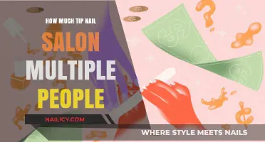 Tipping Etiquette: How Much to Tip Multiple Nail Technicians