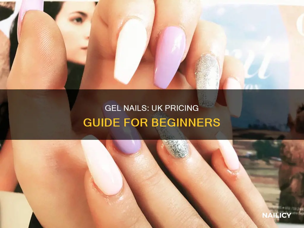 how much to charge for gel nails uk