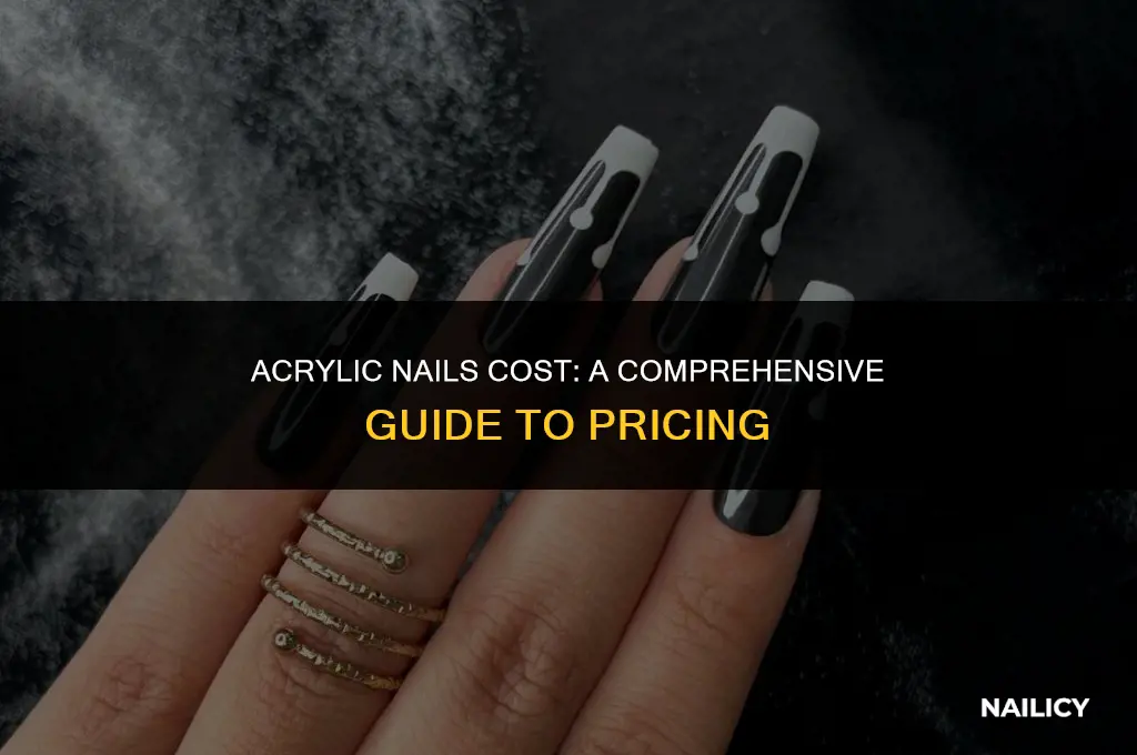 how much to get a full set of acrylic nails