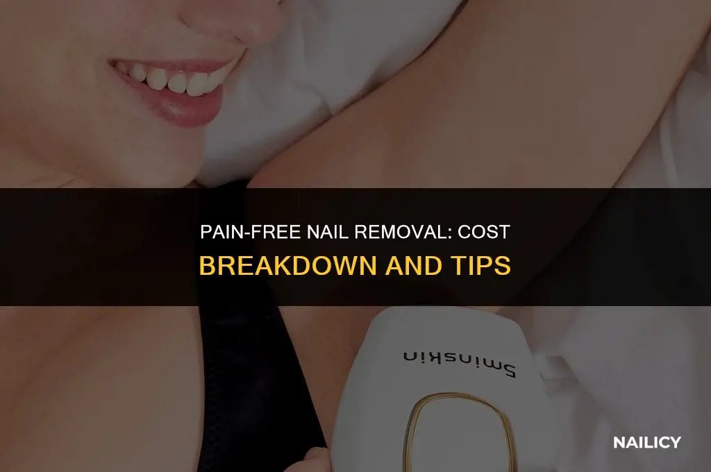 how much to get nail removal