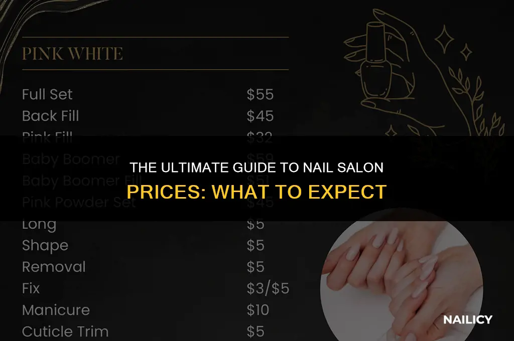 how much to get nails doine