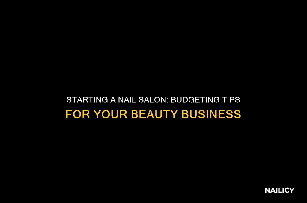 how much to start nail salon