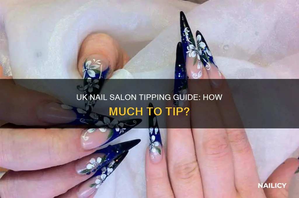 how much to tip at nail salon uk