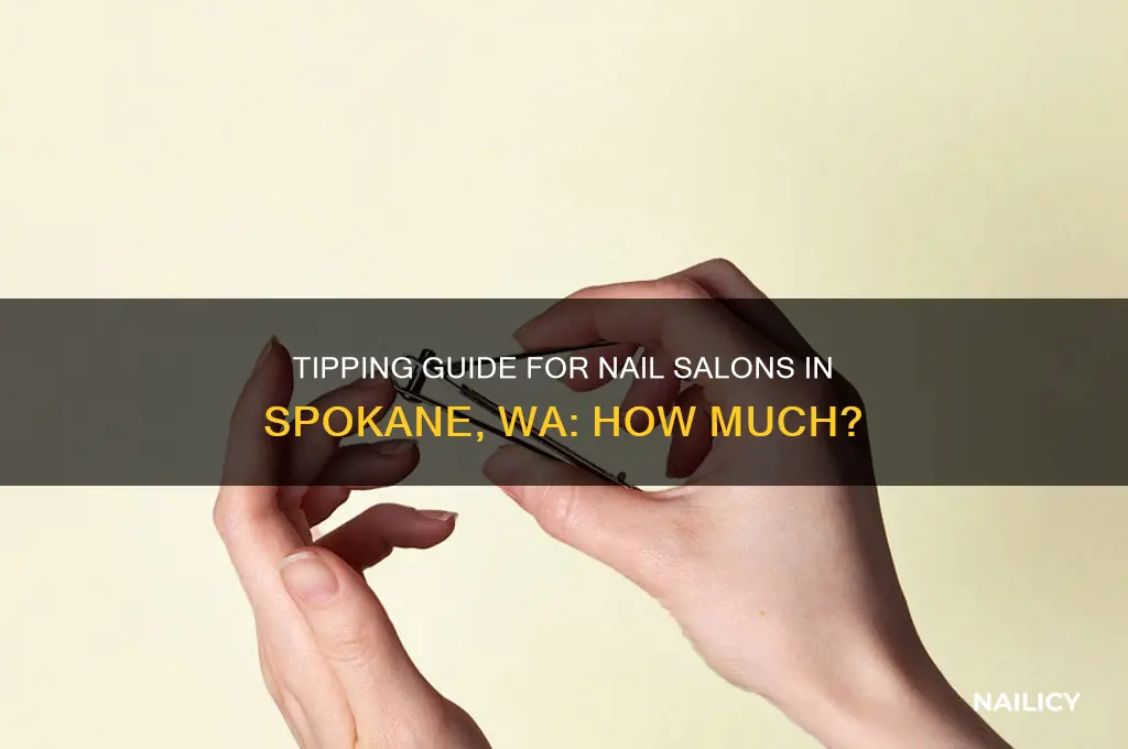how much to tip nail salon spokane wa