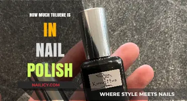 Toluene in Nail Polish: Understanding Levels and Safety Concerns