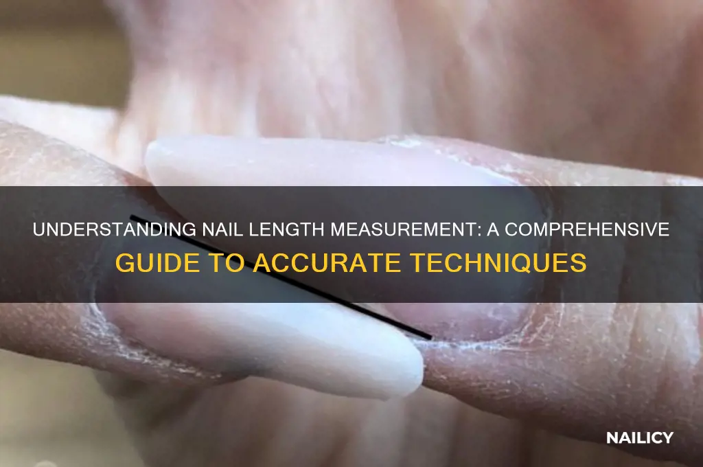 how nail length is measured