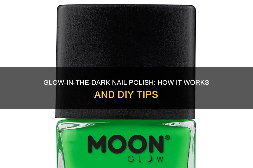 how nail polish that glow in the dark