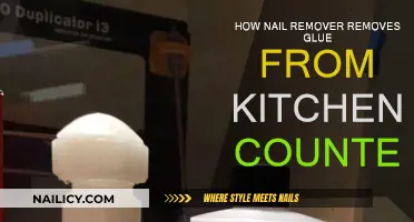 Nail Remover: A Quick Fix for Glue on Kitchen Counters