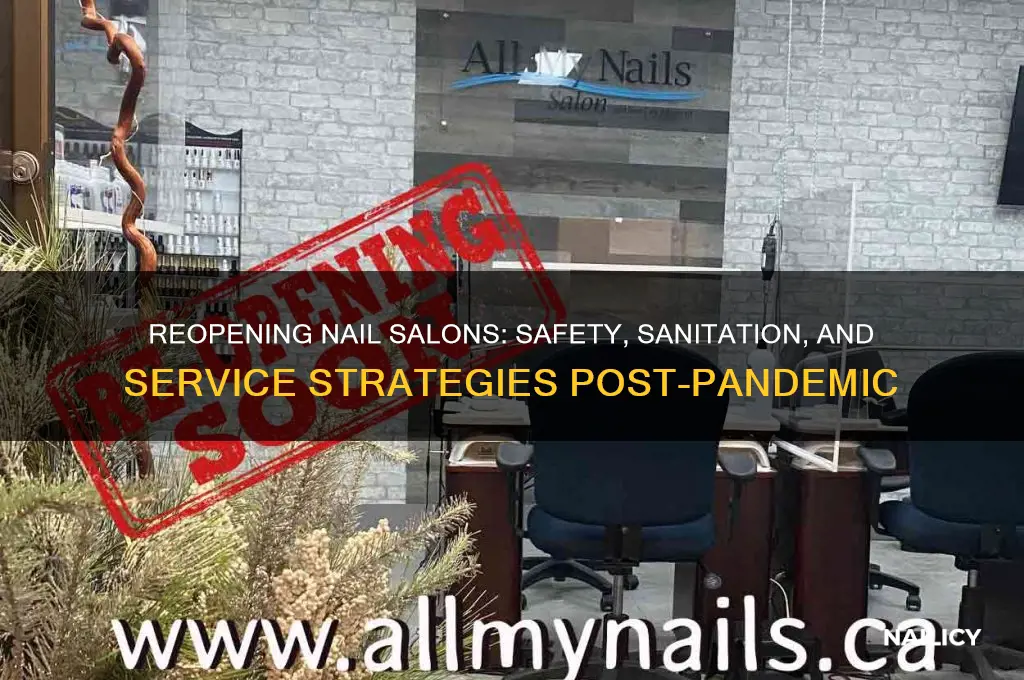 how nail salons will reopen