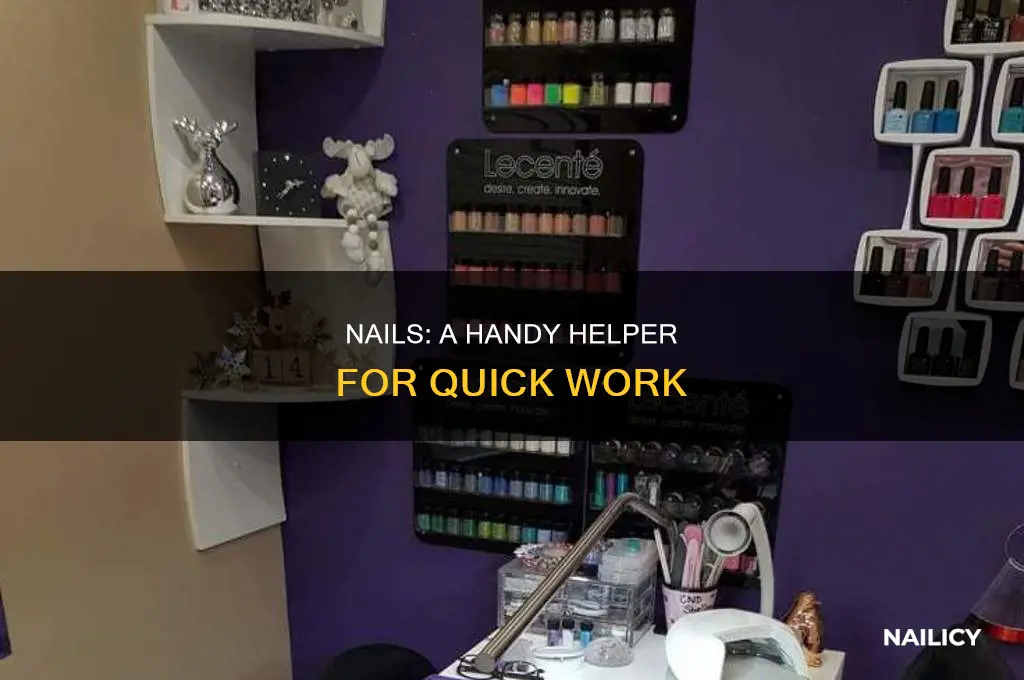 how nails make work faster