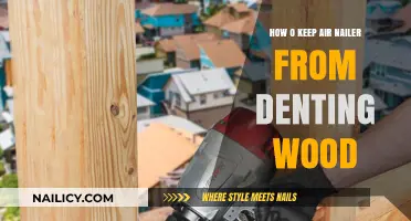 Preventing Dents: Tips to Safely Use Air Nailers on Wood