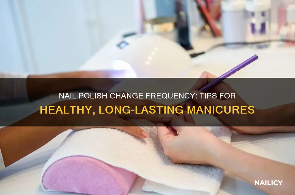 how often can i change my nail polish