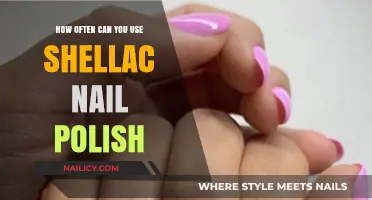 Shellac Nail Polish Usage: How Often Can You Apply It?
