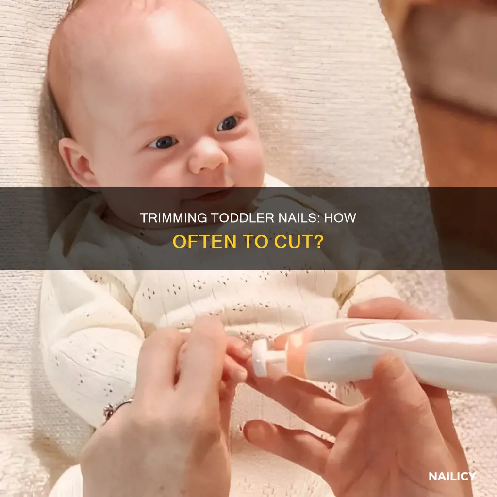 how often cut nail for two year old