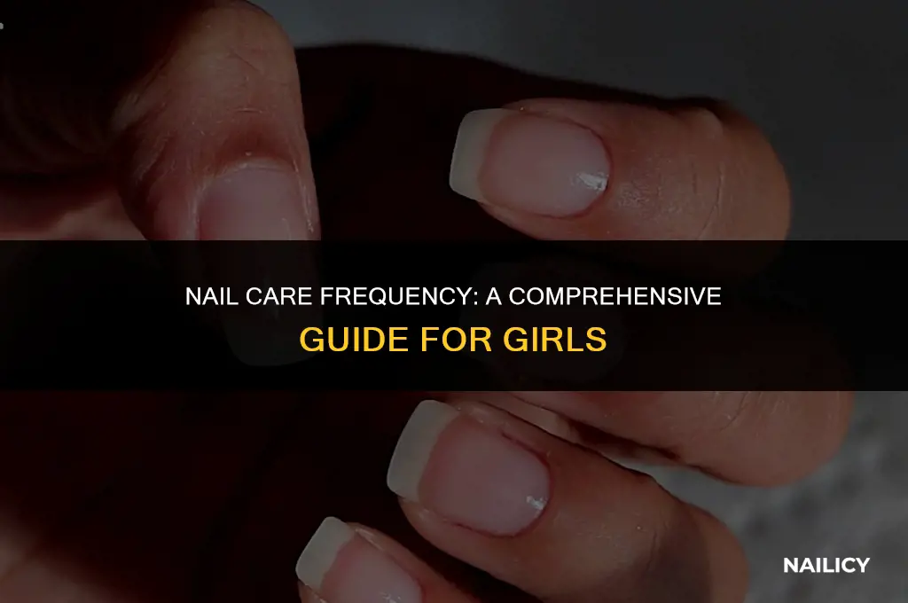 how often do girls get nails done