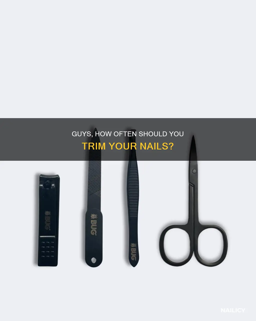 how often do guys cut their nails