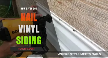 Nailing Vinyl Siding: Optimal Frequency for Durability and Longevity