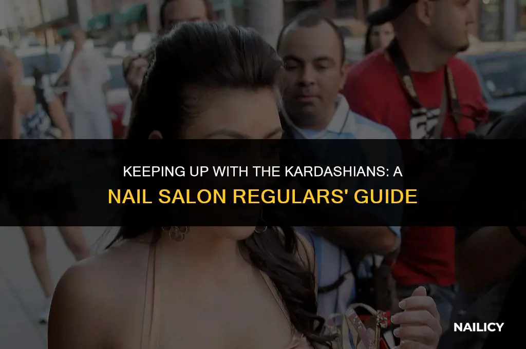 how often do the kardashians get their nails done