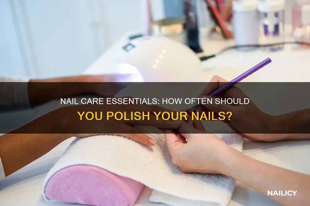 how often do you polish your nails