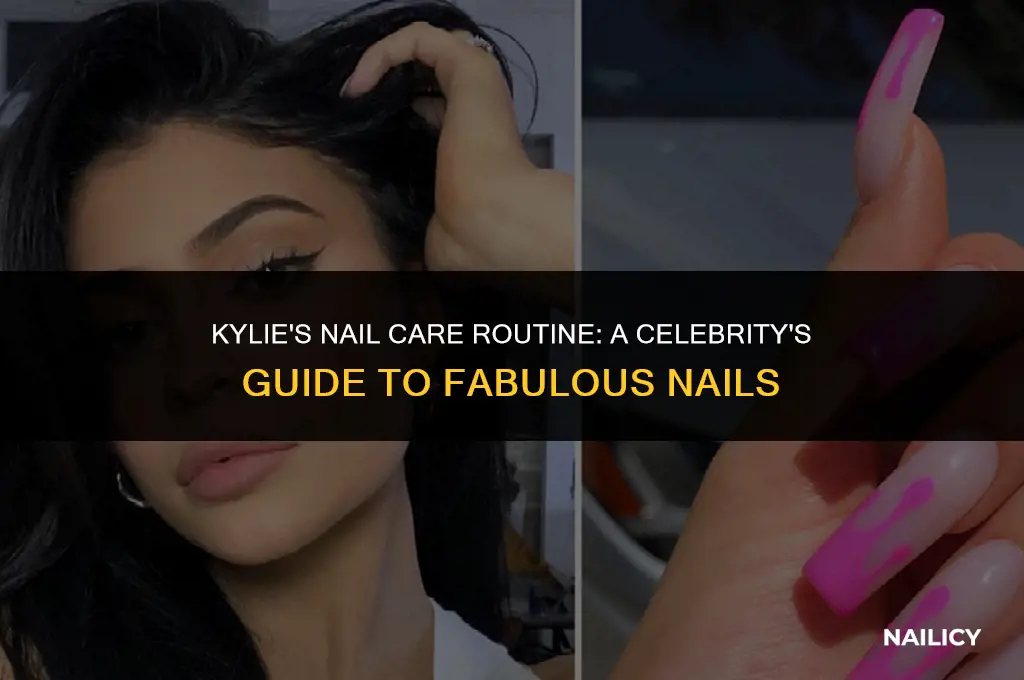 how often does kylie get her nails done