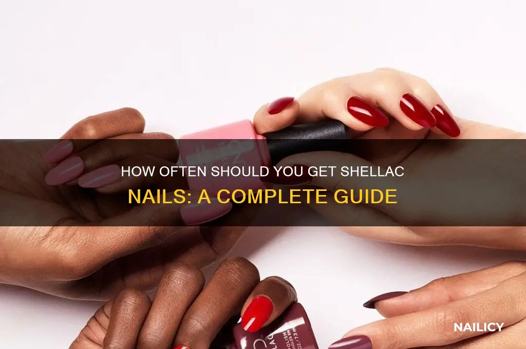 how often shellac nails