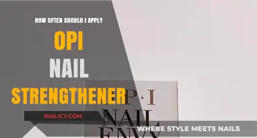 OPI Nail Strengthener Application Guide: Frequency for Healthy Nails