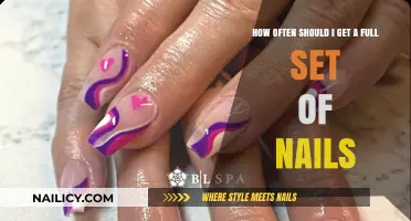 Nail Maintenance 101: Timing Your Next Full Set Appointment