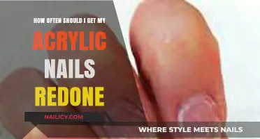 Acrylic Nails Maintenance: The Optimal Redo Frequency