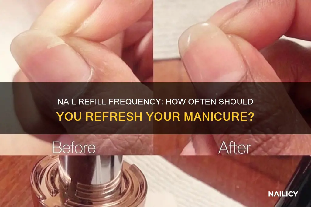 how often should i refill my nails